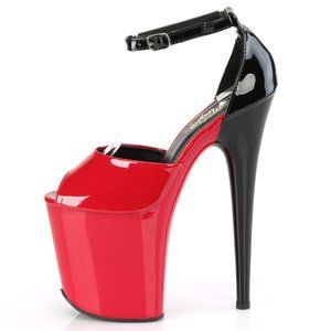 Platform Two Tone High Heel Shoes